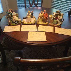 The Danbury Mint "Four Ages of Love" Collection by Norman Rockwell